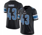 Detroit Lions #43 Will Harris Limited Black Rush Vapor Untouchable Football Jersey