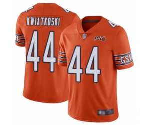 Chicago Bears #44 Nick Kwiatkoski Orange Alternate 100th Season Limited Football Jersey