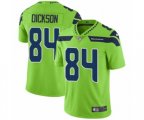 Seattle Seahawks #84 Ed Dickson Limited Green Rush Vapor Untouchable NFL Jersey