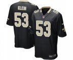 New Orleans Saints #53 A.J. Klein Game Black Team Color Football Jersey