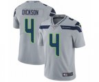 Seattle Seahawks #4 Michael Dickson Grey Alternate Vapor Untouchable Limited Player NFL Jersey