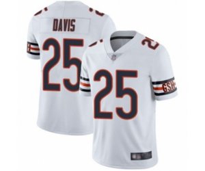 Chicago Bears #25 Mike Davis White Vapor Untouchable Limited Player Football Jersey
