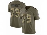 Baltimore Ravens #79 Ronnie Stanley Limited Olive Camo Salute to Service NFL Jersey