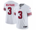 San Francisco 49ers #3 C. J. Beathard Limited White Rush Vapor Untouchable Football Jersey