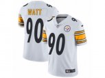 Pittsburgh Steelers #90 T. J. Watt Vapor Untouchable Limited White NFL Jersey