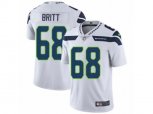 Seattle Seahawks #68 Justin Britt Vapor Untouchable Limited White NFL Jersey