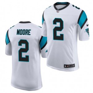 Carolina Panthers #2 D. J. Moore White Nike Vapor Untouchable Football Jersey