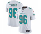 Miami Dolphins #96 Vincent Taylor White Vapor Untouchable Limited Player Football Jersey