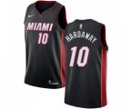 Miami Heat #10 Tim Hardaway Swingman Black Road NBA Jersey - Icon Edition