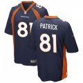 Denver Broncos #81 Tim Patrick Nike Navy Vapor Untouchable Limited Jersey