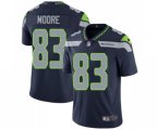 Seattle Seahawks #83 David Moore Navy Blue Team Color Vapor Untouchable Limited Player Football Jersey