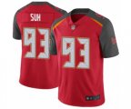 Tampa Bay Buccaneers #93 Ndamukong Suh Red Team Color Vapor Untouchable Limited Player Football Jersey