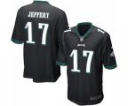 Philadelphia Eagles #17 Alshon Jeffery Game Black Alternate Football Jersey