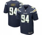 Los Angeles Chargers #94 Corey Liuget Elite Navy Blue Team Color Football Jersey