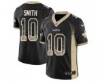 New Orleans Saints #10 Tre'Quan Smith Limited Black Rush Drift Fashion Football Jersey