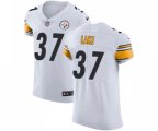 Pittsburgh Steelers #37 Carnell Lake White Vapor Untouchable Elite Player Football Jersey