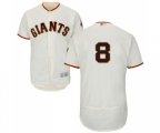 San Francisco Giants #8 Gerardo Parra Cream Home Flex Base Authentic Collection Baseball Jersey