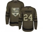 Los Angeles Kings #24 Derek Forbort Green Salute to Service Stitched NHL Jersey