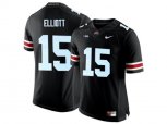 2016 Ohio State Buckeyes Ezekiel Elliott #15 College Football Limited Jersey - Black