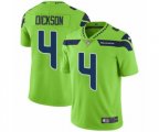 Seattle Seahawks #4 Michael Dickson Limited Green Rush Vapor Untouchable NFL Jersey