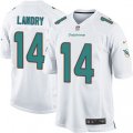 Miami Dolphins #14 Jarvis Landry Game White NFL Jersey