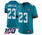 Jacksonville Jaguars #23 Ryquell Armstead Teal Green Alternate Vapor Untouchable Limited Player 100th Season Football Jersey