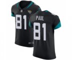 Jacksonville Jaguars #81 Niles Paul Teal Black Team Color Vapor Untouchable Elite Player Football Jersey