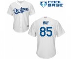 Los Angeles Dodgers Dustin May Replica White Home Cool Base Baseball Player Jersey