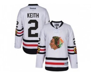 Chicago Blackhawks #2 Duncan Keith 2017 Winter Classic White Stitched NHL Jersey