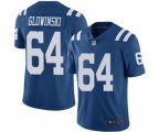 Indianapolis Colts #64 Mark Glowinski Limited Royal Blue Rush Vapor Untouchable Football Jersey