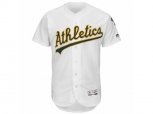 Oakland Athletics Majestic Home Blank White Flex Base Authentic Collection Team Jersey