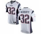 New England Patriots #32 Devin McCourty Game White Football Jersey