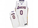 Los Angeles Lakers #0 Kyle Kuzma Swingman White Alternate NBA Jersey
