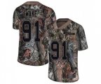 Tennessee Titans #91 Cameron Wake Limited Camo Rush Realtree Football Jersey