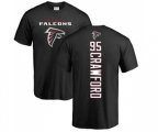 Atlanta Falcons #95 Jack Crawford Black Backer T-Shirt