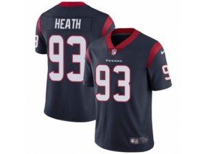 Houston Texans #93 Joel Heath Navy Blue Team Color Vapor Untouchable Limited Player NFL Jersey