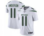 New York Jets #11 Robby Anderson White Vapor Untouchable Limited Player Football Jersey