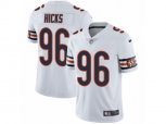 Chicago Bears #96 Akiem Hicks Vapor Untouchable Limited White NFL Jersey