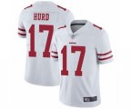 San Francisco 49ers #17 Jalen Hurd White Vapor Untouchable Limited Player Football Jersey