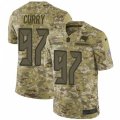 Tampa Bay Buccaneers #97 Vinny Curry Limited Camo 2018 Salute to Service NFL Jersey