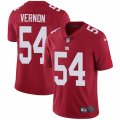 New York Giants #54 Olivier Vernon Red Alternate Vapor Untouchable Limited Player NFL Jersey