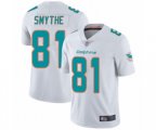 Miami Dolphins #81 Durham Smythe White Vapor Untouchable Limited Player Football Jersey