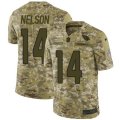 Arizona Cardinals #14 J.J. Nelson Limited Camo 2018 Salute to Service NFL Jersey