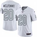 Oakland Raiders #20 Obi Melifonwu Limited White Rush Vapor Untouchable NFL Jersey