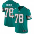 Miami Dolphins #78 Laremy Tunsil Aqua Green Alternate Vapor Untouchable Limited Player NFL Jersey