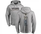 Vegas Golden Knights #77 Brad Hunt Gray Backer Pullover Hoodie