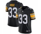 Pittsburgh Steelers #33 Merril Hoge Black Alternate Vapor Untouchable Limited Player Football Jersey