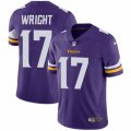 Minnesota Vikings #17 Kendall Wright Purple Team Color Vapor Untouchable Limited Player NFL Jersey