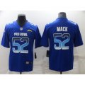 Los Angeles Chargers #52 Khalil Mack Royal Pro Bowl Stitched Jersey