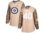 Winnipeg Jets #40 Joel Armia Camo Authentic Veterans Day Stitched NHL Jersey